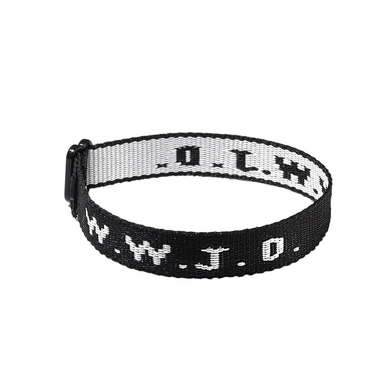 WWJD Adjustable Bracelet