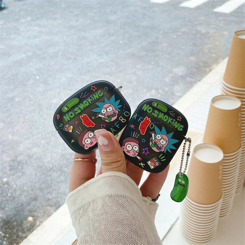 Rick and Morty Airpod Case