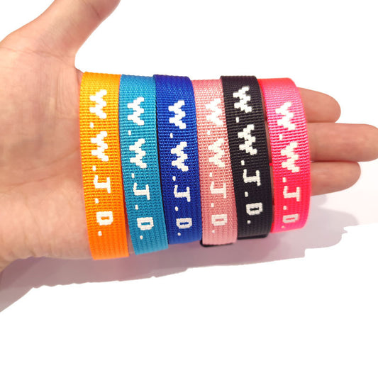 WWJD Adjustable Bracelet