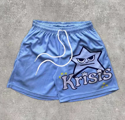 Y2K Quick Dry Graphic Shorts