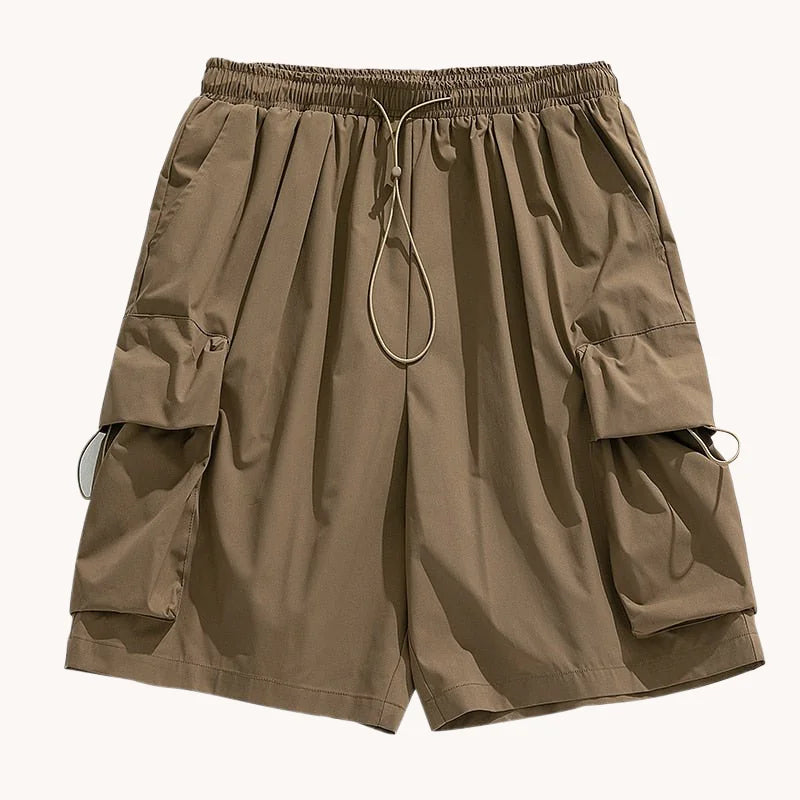 Stylish Elastic Cargo Shorts