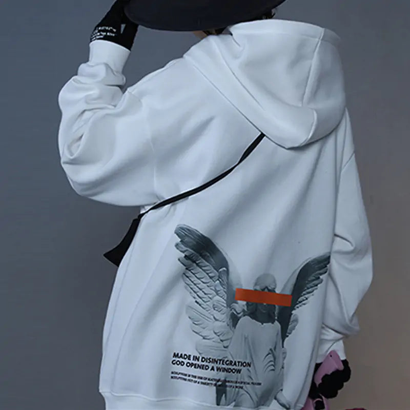 Harajuku Angel God Hoodie