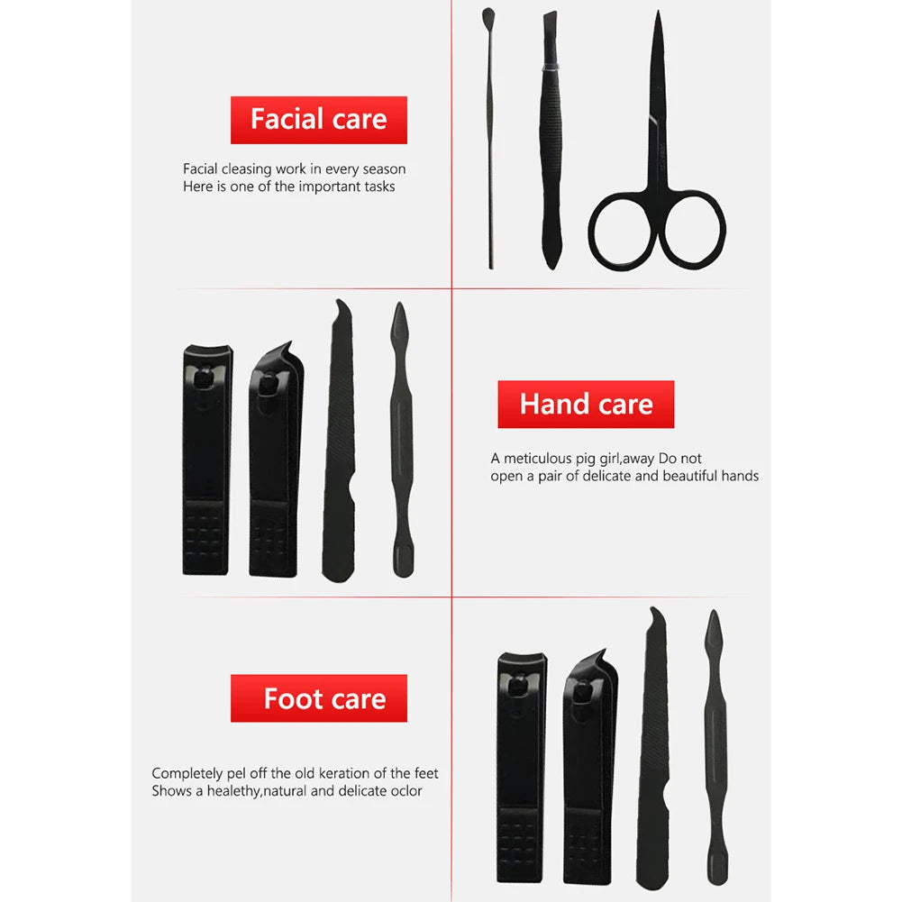 7/10pcs Nail Cutter Scissor set