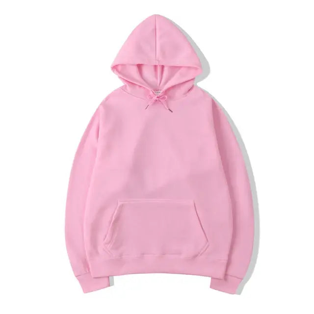 Oversize Solid Color Hoodie