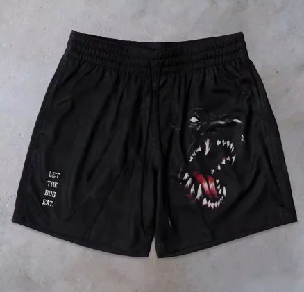 Y2K Quick Dry Graphic Shorts